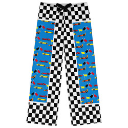 Checkers & Racecars Womens Pajama Pants - M