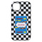 Checkers & Racecars iPhone 14 Plus Tough Case - Back