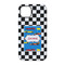 Checkers & Racecars iPhone 14 Tough Case - Back