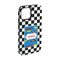 Checkers & Racecars iPhone 15 Pro Tough Case - Angle