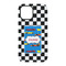 Checkers & Racecars iPhone 15 Tough Case - Back