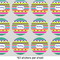 Ribbons 1" Multipurpose Round Labels - Sheet