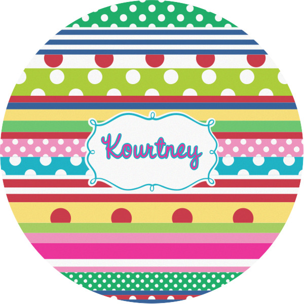 Custom Ribbons Multipurpose Round Labels - 1" (Personalized)