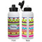 Ribbons Aluminum Water Bottle - White APPROVAL