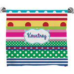 Ribbons Bath Towel (Personalized)