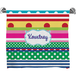 Ribbons Bath Towel (Personalized)