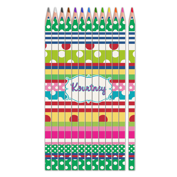 Custom Ribbons Colored Pencils (Personalized)