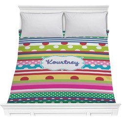 Ribbons Comforter - Full / Queen (Personalized)
