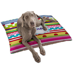 Ribbons Dog Bed - Large w/ Name or Text