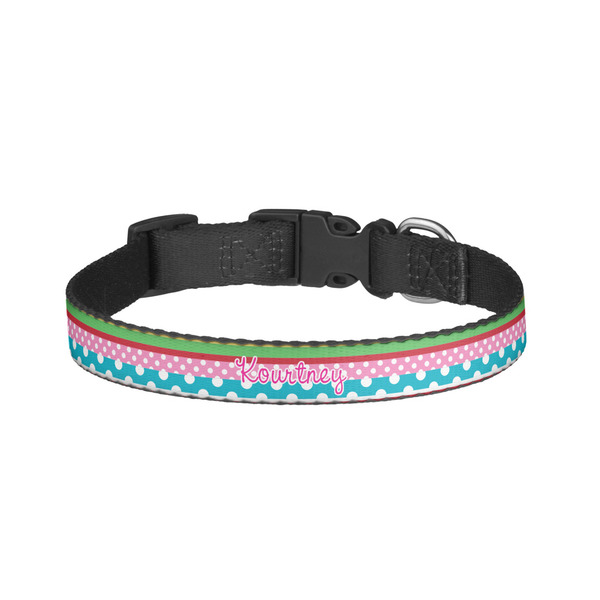 Custom Ribbons Dog Collar - Small (Personalized)