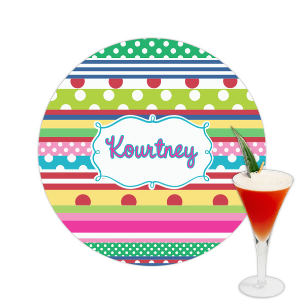 Custom Ribbons Printed Drink Topper -  2.5" (Personalized)