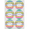 Ribbons Drink Topper - XLarge - Set of 6