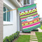 Ribbons House Flags - Single Sided - LIFESTYLE