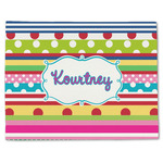 Ribbons Single-Sided Linen Placemat - Single w/ Name or Text