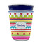 Ribbons Party Cup Sleeves - without bottom - FRONT (on cup)