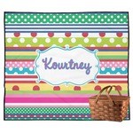 Ribbons Outdoor Picnic Blanket (Personalized)