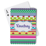 Ribbons Playing Cards (Personalized)