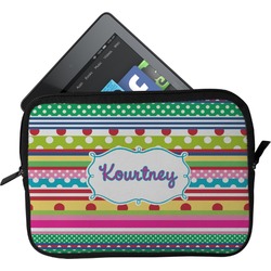 Ribbons Tablet Case / Sleeve - Small (Personalized)