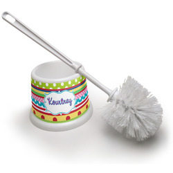 Ribbons Toilet Brush (Personalized)