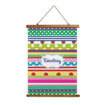 Ribbons Wall Hanging Tapestry (Personalized)