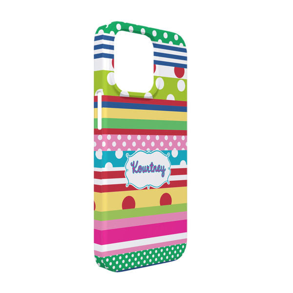 Custom Ribbons iPhone Case - Plastic - iPhone 13 (Personalized)