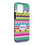 Ribbons iPhone Case - Rubber Lined - iPhone 13 Pro Max (Personalized)