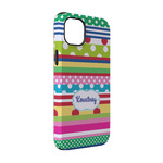 Ribbons iPhone Case - Rubber Lined - iPhone 14 Pro (Personalized)
