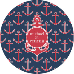 All Anchors Multipurpose Round Labels - 1" (Personalized)