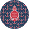 All Anchors 1" Multipurpose Round Labels - Single Sticker