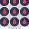 All Anchors 2" Multipurpose Round Labels - Sheet