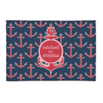 All Anchors 2' x 3' Indoor Area Rug (Personalized)