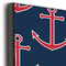 All Anchors 20x30 Wood Print - Closeup