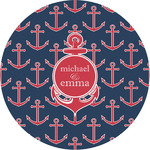 All Anchors Multipurpose Round Labels - Custom Sized (Personalized)