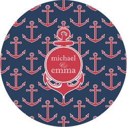 All Anchors Multipurpose Round Labels - 3" (Personalized)