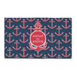 All Anchors 3' x 5' Indoor Area Rug (Personalized)