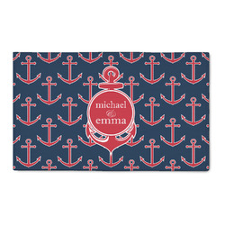 All Anchors 3' x 5' Indoor Area Rug (Personalized)