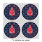 All Anchors 4" Multipurpose Round Labels - Sheet