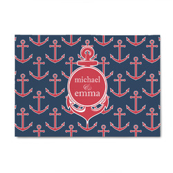 All Anchors 4' x 6' Indoor Area Rug (Personalized)