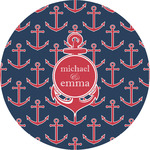 All Anchors Multipurpose Round Labels - 5" (Personalized)