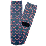 All Anchors Adult Crew Socks