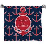 All Anchors Bath Towel (Personalized)