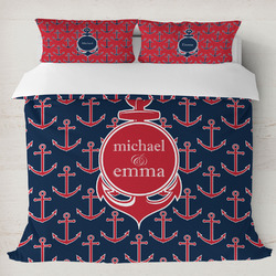 All Anchors Duvet Cover Set - King (Personalized)