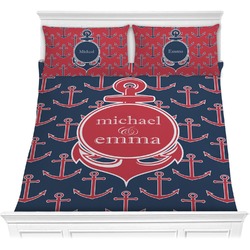 All Anchors Comforter Set - Full / Queen (Personalized)