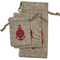 All Anchors Burlap Gift Bags - (PARENT MAIN) All Three