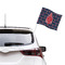 All Anchors Car Flag - Large - LIFESTYLE