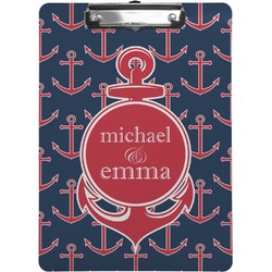 All Anchors Clipboard (Letter Size) (Personalized)