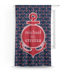 All Anchors Curtain Panel - Custom Size (Personalized)