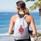 All Anchors Drawstring Backpacks - Sweatshirt Fleece - Single Sided - LIFESTYLE