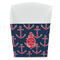 All Anchors French Fry Favor Box - Front View