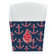 All Anchors French Fry Favor Box - Front View